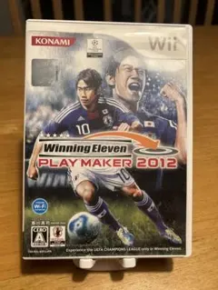 ウイニングイレブンプレーメーカー 2012 wiiソフト　箱あり