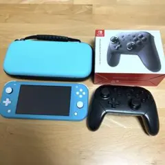 【プロコン・ケース付】Nintendo Switch Lite ターコイズ本体