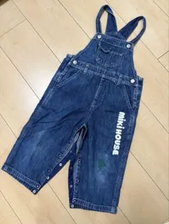mikiHOUSE ミキハウス デニムロンパース 90