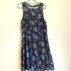 Forever 21 花柄 ノースリーブワンピース M