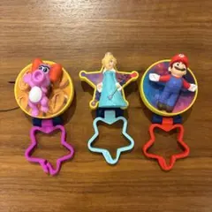 ロゼッタ＆キャサリン&マリオ　マクドナルド ハッピーセット　フィギュアのサムネイル