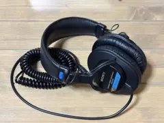 SONY MDR7506定番スタジオモニターヘッドホン折りたたみ式青ラベル