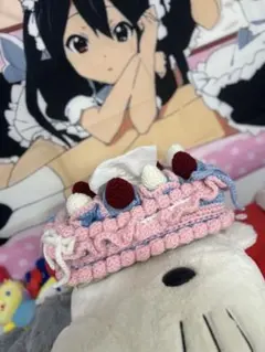 かぎ針編み ティッシュボックスカバー スイーツデザイン