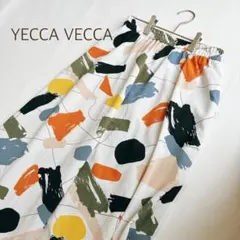 YECCA VECCAイェッカヴァッカ ジオメトリック柄 ロング フレアスカートのサムネイル