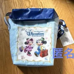 【タグ付き】ディズニー　ポップコーンバスケット　バケーションパッケージ