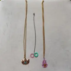 ネックレスセット 星型と城型