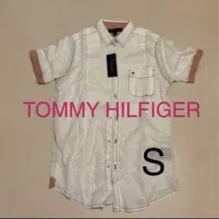 【新品タグ付き】TOMMY HILFIGER トミー 白 半袖 シャツのサムネイル