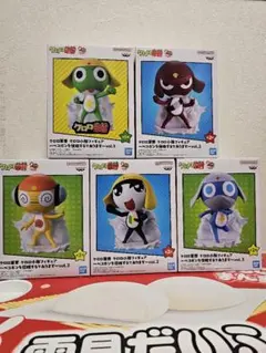 ケロロ軍曹　ケロロ小隊フィギュア　5種セット