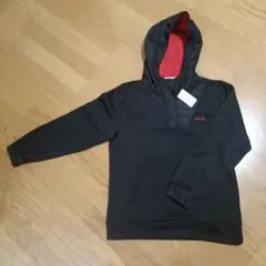 FILA フード付きトレーナー L ブラック