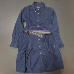 ラルフローレン ワンピース長袖　6X（130cm）