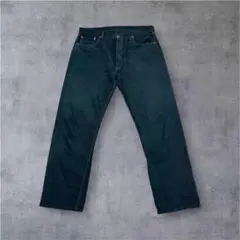 USA製 90s リーバイス 501 後染め ブラック W36 L34 墨黒