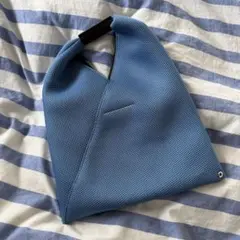 ＭＭ6メッシュ青色トートバッグ