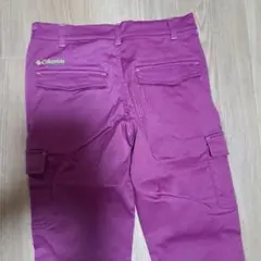 Columbia バレーウェイカーゴパンツ/紫　吸湿速乾ストレッチ素材S