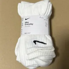 新品未使用 NIKE クルーソックス 白 3足セット 27~29cm 国内正規品