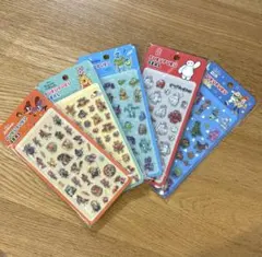 ディズニー ぷくぷくシール セット売り 5枚