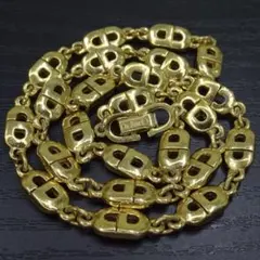 ChristianDior クリスチャンディオール CDロゴ ネックレス22g