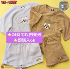 【⭐️24時間以内発送】TOM and JELLY PLAZA ジェリー パジャマ