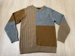 パッチワーク ニット