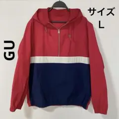 GU ナイロンジャケット トリコロール