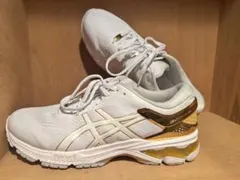 【美品】 アシックス FlyteFoam 白 金 28cm 箱無し