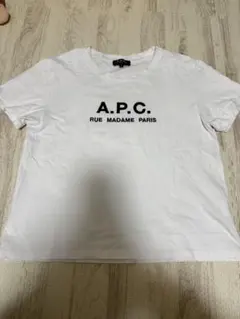 a.p.cロゴTシャツ　刺繍