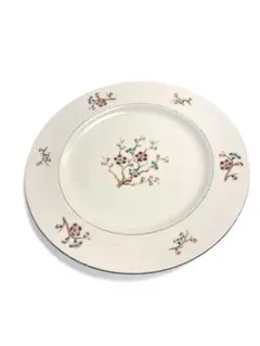 NARUMI 花柄 皿 白色 日本製