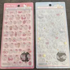 値下げ中♡【正規品】ハローキティピンク シナモンボンドロシールmini2枚セット