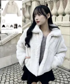 ブラック ファーコート