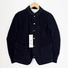 【タグ付】　AMACA COPANO 定価4.8万　ジャケット 38 ネイビー