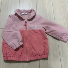 フード無しピンクジャケット 95サイズ