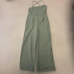 GU カットソーベアキャミソールサロペットパンツ サロペットパンツ Ｌ