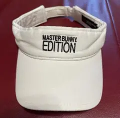 MASTER BUNNY EDITION バイザー ホワイト
