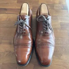 REGAL リーガル 26cm ブラウン ストレートチップ セミブローグ 本革