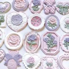 ♦️お得セット♦️シーリングワックス 封蝋ステッカー バラエティ 20枚 616