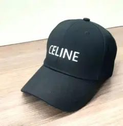 ★未使用　ロゴCELINE　 ベースボールキャップ　男女兼用　Ｍサイズ