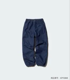 ユニクロ　ウォームイージーパンツ　デニム　150