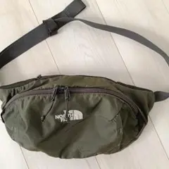 難ありTHE NORTH FACE ORIONニュートープグリーン ボディバッグ