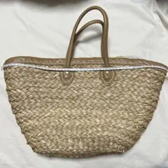 美品★ かごバッグ　大きめ