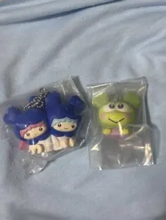カラフルキャラクター ストラップ 2個セット
