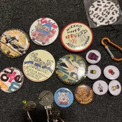 FREECTIY缶バッジ ピンズ ラブブ　古着屋で購入缶バッジセット