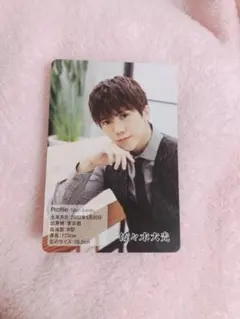 7 MEN 侍 佐々木大光 プロフィールカード