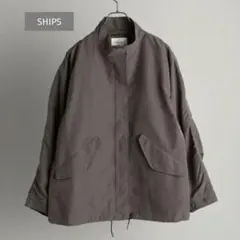 【SHIPS】M-65 ミリタリー ショート モッズ ブルゾン／キャメルのサムネイル