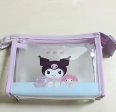 サンリオ　クロミ フチイロポーチ（コスメポーチ）
