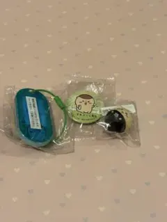 ちいかわ くりまんじゅう ビッくらポン キーホルダー 缶バッジ 3点セット