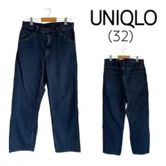 テーパードデニム32