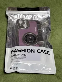 カメラデザイン iPhone15用ケース ピンク