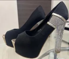 オープントゥ パンプス