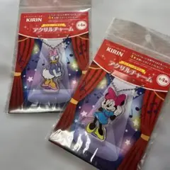 ■2点セット■ 【新品　未開封】　ミニー　デイジー　アクリルチャーム