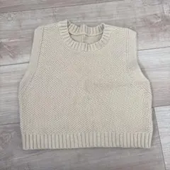 UNIQLO ベビーベスト 80 ベージュ