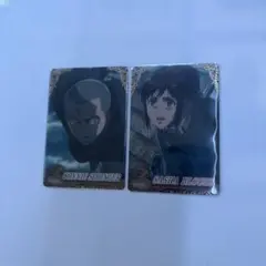 進撃の巨人　コレクターズカード　サシャ　コニー